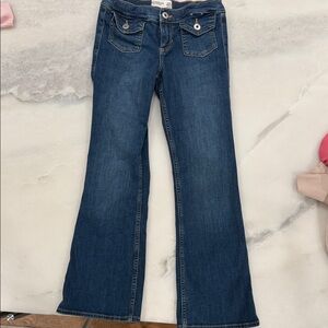 Abercrombie Kids Jeans Size 9/10 | Low Rise Bootcut Blue Denim